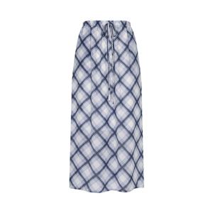 예시카 체크 쉬폰 밴딩 스커트 YJ7SK223