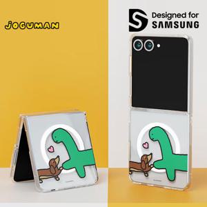 삼성정품 갤럭시Z플립7 조구만 우디와 브라키오 클리어 버라이어티 마그넷 맥세이프 케이스 투명케이스 GP-FPF766 N