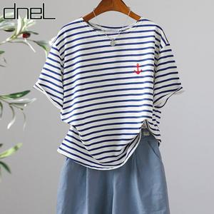 [드넬]마린자수티셔츠DWT52397A