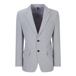 지이크 라이트 그레이 조직감 레귤러핏 캐주얼 자켓 PFEAX40670