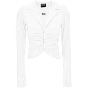 25 FW 베르사체진스꾸뛰르 개더 디테일 셔츠 78HAL203N0431 TP440609467