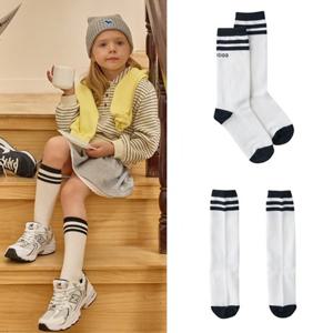 [블루독8-키즈] O W)레터링니삭스 반타이즈 반스타킹 데일리삭스 양말 세돌선물 초등학생 25A1981201