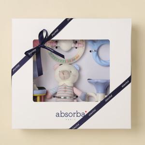 [압소바]딸랑이세트 2종택1 AZ367P1 (임신출산백일돌선물)