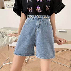 러블리 여성 2컬러 하이웨스트 하프팬츠 LK-TS14