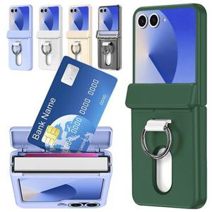 갤럭시Z플립7 제트지 카드수납 힌지보호 커버 링 하드 케이스