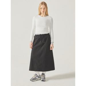 [후아유] 여성 Nylon Cotton Cargo Long Skirt WHWHF2552F