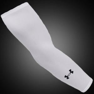 [언더아머]언더아머 야구 베이스볼 암슬리브 [흰] 1388085100WT