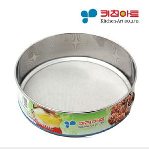 키친아트 스텐 채망 소 스텐 고운채 고운채반 거름망