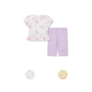 [탑텐키즈]MKF3IP2301 여아) 유아 쿄니 크링클 레깅스 셋업