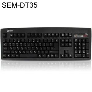 기계식키보드 유선 키보드 SEM-DT35 NEW USB (블랙) 정품