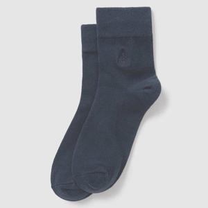 [빈폴] 남성 피케 조직 중목 양말 - 네이비 BE57KTM16R 026(남성)