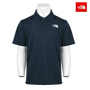 노스페이스 남성 쿨맥스 프라임 반팔 폴로 NT7PR04B 다크네이비