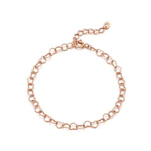 [티르리르]하트체인 실버핑크 팔찌 TBSSVP11838M