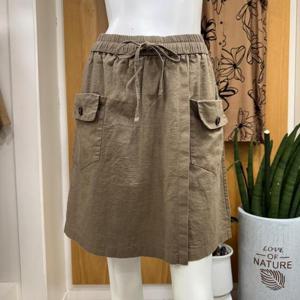 클리지 DP01 밴딩 포켓 숏 치마 바지 CP6WPT50