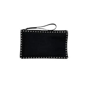 발렌티노 락스터드 클러치 블랙 P0692KDG0NO