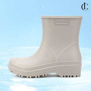 엘케이트 여자 레인부츠 장마 고무 방수 패션장화 TS674