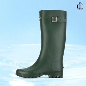 엘케이트 여성 레인부츠 장마 고무 방수 롱기장 여름 장화 TS581
