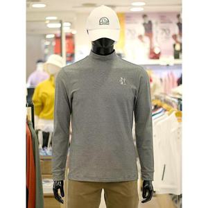 루이까스텔 세이브존03 남성 골프 가을 기모 스트라이프 반터틀넥 긴팔 티셔츠 AG7METS908A