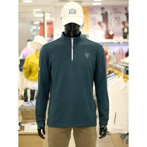 루이까스텔 세이브존03 남성 골프 가을 소매 후로피 포인트 반집업 터틀 긴팔 티셔츠 AG7METS911A