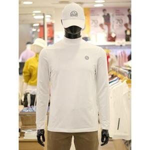 루이까스텔 세이브존03 남성 골프 가을 로고 프린트 반터틀넥 긴팔 티셔츠 AG7METS901A