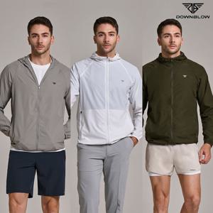다운블로우 남성 초경량 후드 바람막이 DBCS5J1806M