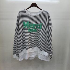 [반에이크]체스 레이어 단가라 티셔츠 (VB44TSQ311Z)_GJA