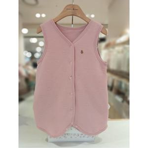 오가닉맘 핑리면모달누빔수면조끼 (MKZLSV05)