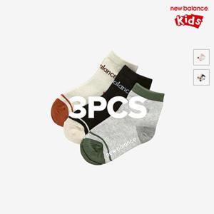 [뉴발란스키즈] NK8EFF201U(40) 그린 [3PCS] 중목 양말