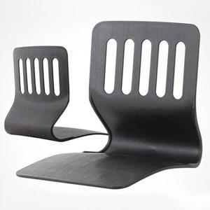 등받이 체어맨 좌식의자 안락낮은 허리쿠션 식당바닥