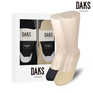 닥스양말 숙녀2족 선물세트 낮은망사덧신 검정 베이지 23424