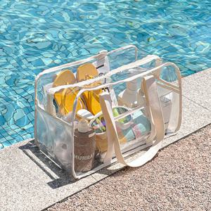비바럽 / 물놀이 방수 가방 워터파크 수영장 투명 비치백 AC20335F