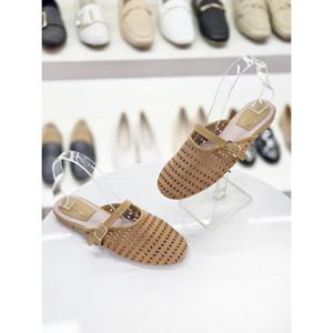 [세레스]세레스 세이브존07 라탄 버클 포인트 뮬 1cm SRTO296 (3