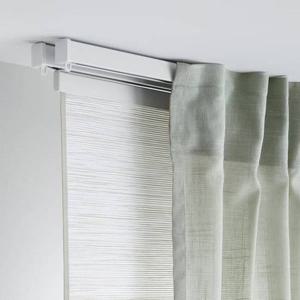 이케아 비드가 싱글커튼레일 화이트 140cm 커텐 거실커텐 침실커텐