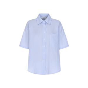 예시카 시어서커 스트라이프 셔츠 블라우스 YJ7BL103