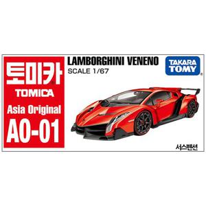 토미카 아시아오리지널 AO-01 람보르기니 베네노 미니카 다이캐스트