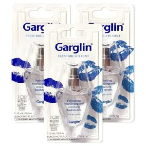 [땡큐온]가그린 구강스프레이 후레쉬 브레스 민트 15ml x3개