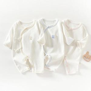 아트박스/엠케이 토끼패치 신생아 면 배냇우주복 205891