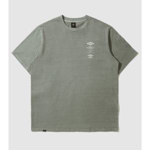 엄브로 피그먼트 쿼드러플 반팔 티셔츠 BB UP321CRS79 KAI0 WHT0 RED0