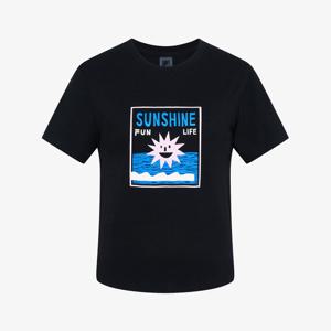 [휠라]FILA 여성 세미크롭 썸머 그래픽 티셔츠 FS2RSH2457F-BLK