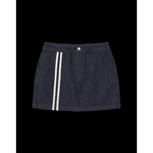 [널디] 우먼스 데님 트랙 스커트 PNEF23TS08 W S DENIM TRACK SKIRT