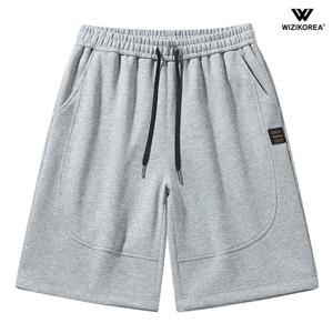 빅사이즈 남성 트레이닝 반바지 밴딩 5부 팬츠 운동복 헬스복 WI234PN