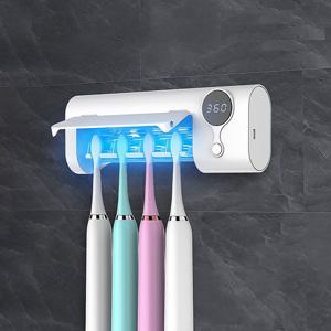 충전식 무선 UV 자외선 칫솔살균기 욕실 벽면 칫솔소독기 UV살균기