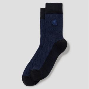 [빈폴] 남성 하운드투스 장목 양말 - 네이비 BE58KTM03R 026(남성