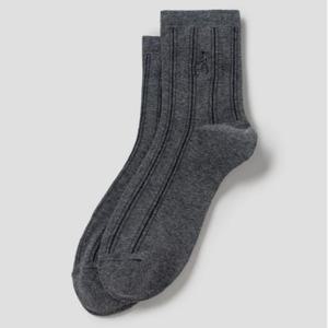 [빈폴] 남성 스트라이프 중목 양말 -그레이 BE58KTM143 026(남성)