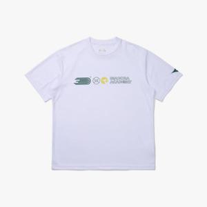 디아도라반팔티 AQS D5123TRS24WHT 테크니컬 윙 테니스 반팔 티셔츠 WHITE