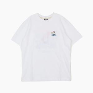 M 뉴발란스반팔티 TQK NBNEFCO243-10 UNI NB BOY 보드샵 반팔티 (SEMI OVER FIT)