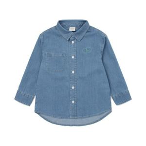 [래핑차일드]래핑차일드 스마일 데님셔츠. (85129-322-020)_JJ