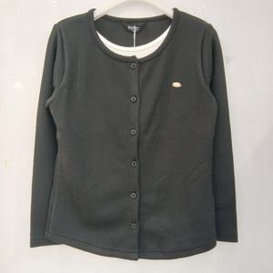 [에꼴리에][모다부평]레이어드 가디건티/25C3459BK_BP