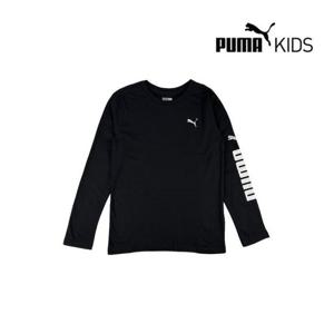 [푸마 키즈]긴팔 티셔츠(PFA21V9T-02080_BK)