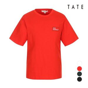 [테이트](공용) 백프린팅세미오버핏반팔티셔츠_KABU5-UKS170